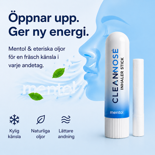 CleanNose - Mentolstift För Näsan